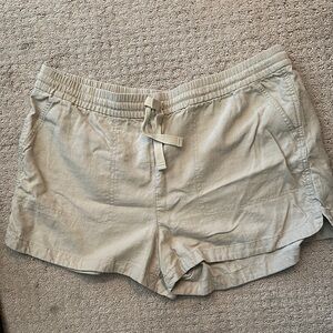 J. Crew Tan Cargo Shorts with Soft Fabric Blend